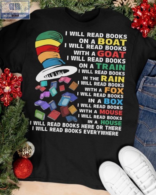 I Will Read Books Shirt