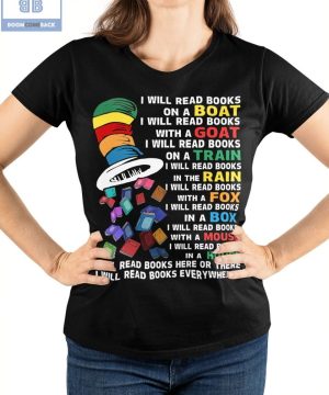 I Will Read Books Shirt