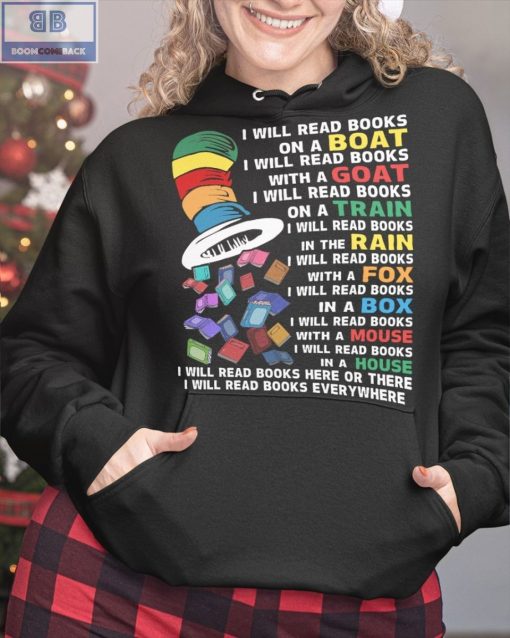 I Will Read Books Shirt