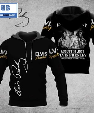 In Memory Of August 16 1977 Elvis Presley 3D Hoodie