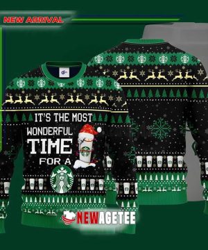 Its The Most Wonderful Time For A Starbucks Ugly Christmas Sweater