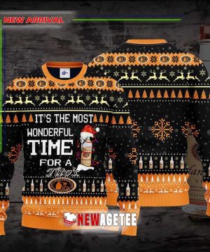 Its The Most Wonderful Time For A Titos Vodka Ugly Christmas Sweater