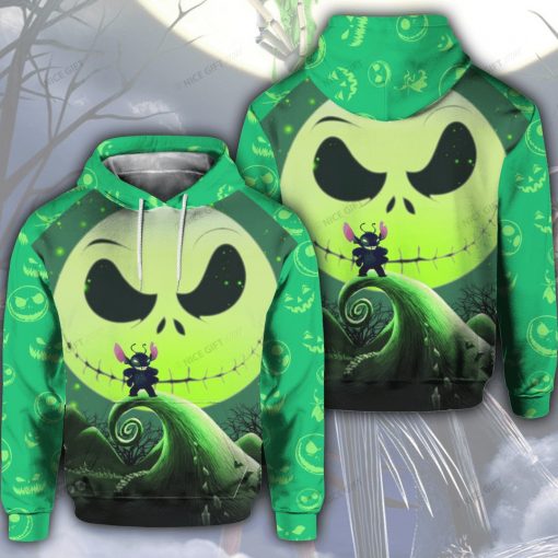 Jack Skellington Stitch 3D Hoodie