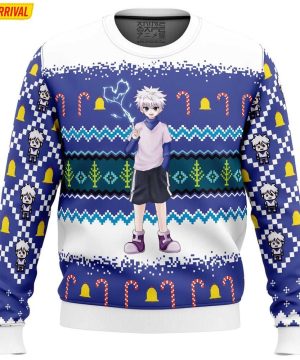 Killua2BZoldyck2BHunter2BX2BHunter2BUgly2BChristmas2BSweater2B2 DMeRv