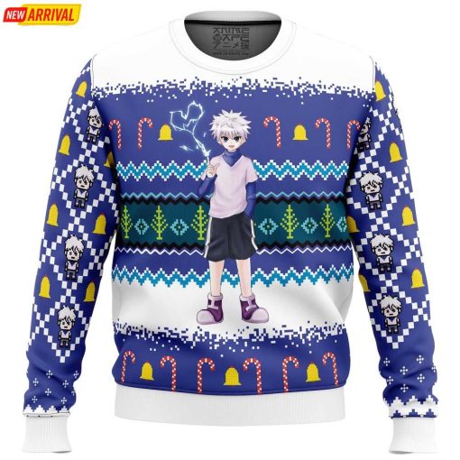 Killua Zoldyck Hunter X Hunter Ugly Christmas Sweater