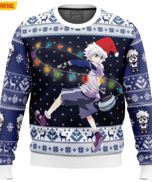 Killua2BZoldyck2BV22BHunter2BX2BHunter2BUgly2BChristmas2BSweater2B2 yyFhX