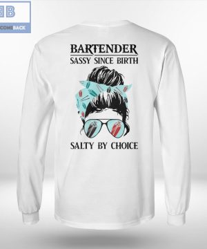 Lady Sunglasses Bartender Sassy Since Birth Shirt