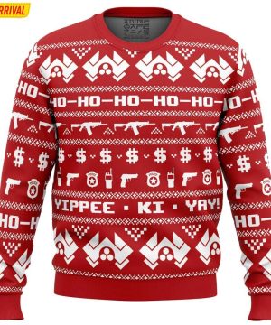 Mcclane Winter Die Hard Ugly Christmas Sweater