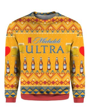 Michelob2BUltra2BBeer2BBottles2BChristmas2B3D2BSweater2B4 9mrOz