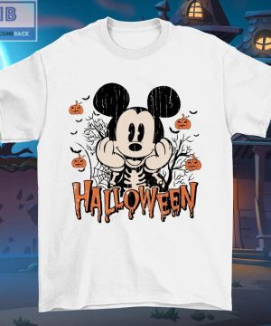 Mickey Skeleton Halloween Shirt