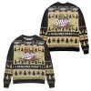 Michelob Ultra White Snowflake Pattern Christmas 3D Sweater