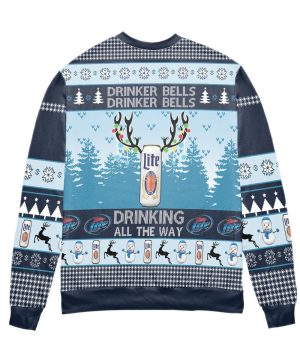 Miller2BLite2BDrinker2BBells2BDrinking2BAll2BThe2BWay2BChristmas2BSweater2B3 Rxh2y