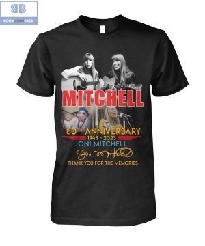 Mitchell 80th Anniversary 1943 2023 Thank You For The Memories Shirt