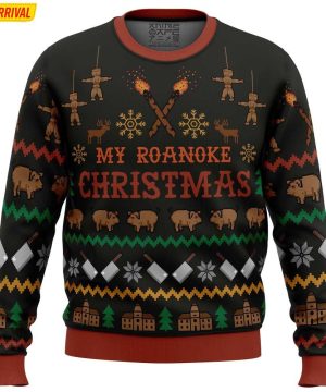 My Roanoke Christmas American Horror Story Ugly Christmas Sweater