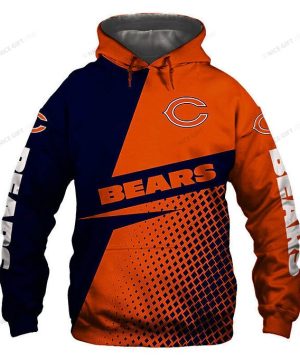 NFL Chicago Bears 3D Hoodie