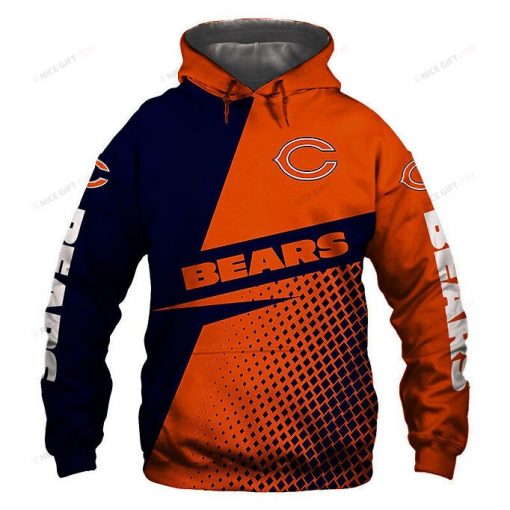 NFL Chicago Bears 3D Hoodie