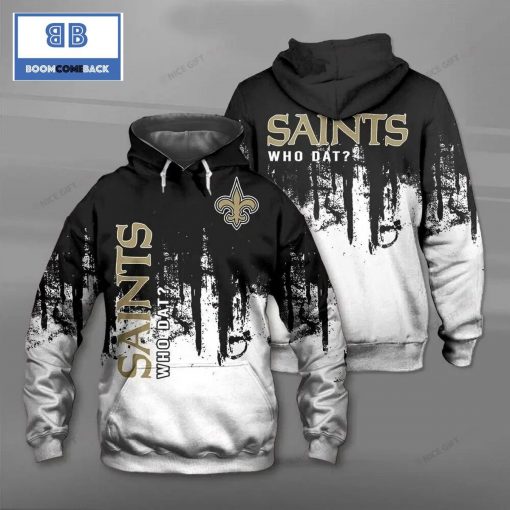 NFL New Orleans Saints 3D Hoodie