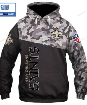 NFL New Orleans Saints Logo 3D Hoodie