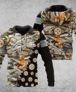 NFL Pittsburgh Steelers Hunting 3D Hoodie ver 2