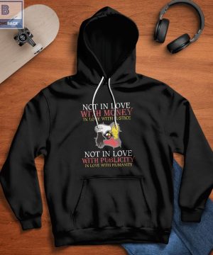 Not In Love With Money In Love With Justice Shirt