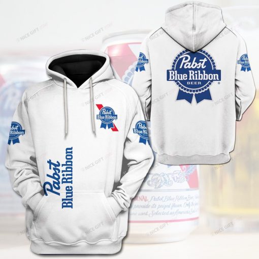 Pabst Blue Ribbon 3D Hoodie