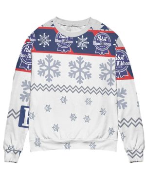 Pabst2BBlue2BRibbon2BBeer2BChristmas2BWhite2B3D2BSweater2B3 U9cQP