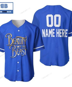 Personalized Beauty And The Beast Baseball Jersey