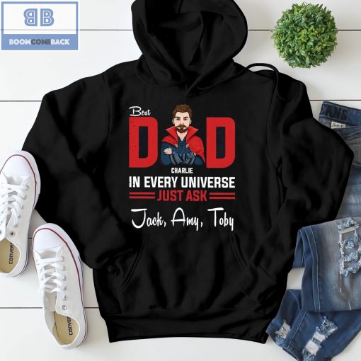 Personalized Best Dad In Every Universe Shirt