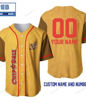 Personalized Chip’n Dale Baseball Jersey