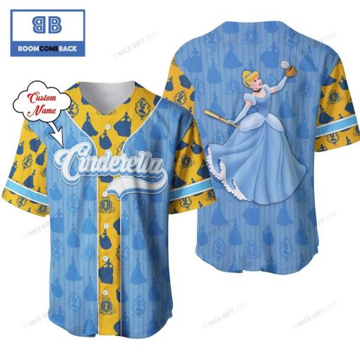 Personalized Cinderella Baseball Jersey