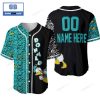 Personalized Donald Duck Orange Baseball Jersey