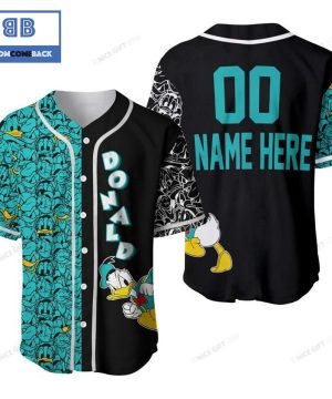 Personalized Donald Duck Emotions Baseball Jersey