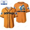 Personalized Donald Duck Emotions Baseball Jersey