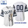 Pluto Custom Name And Number Baseball Jersey