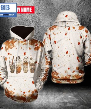 Personalized Horror Coffee 3D Hoodie