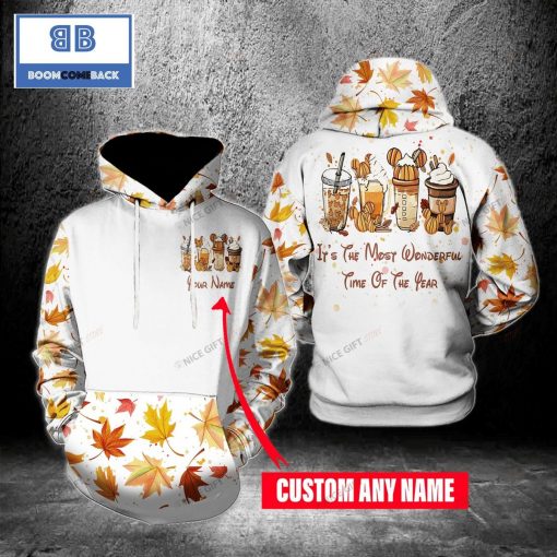 Personalized It’s The Most Wonderful Time Of The Year 3D Hoodie