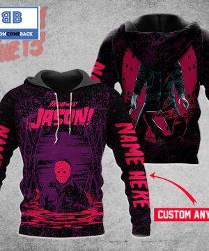 Personalized Jason Voorhees Friday The 13th 3D Hoodie