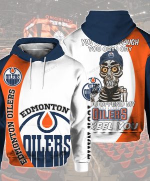 Personalized NHL Edmonton Oilers 3D Hoodie