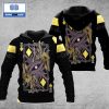 Elvis Presley Black And Smoke 3D Hoodie