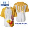 Personalized Winnie the Pooh Eeyore Baseball Jersey