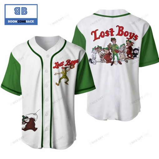 Peter Pan Lost Boys Baseball Jersey