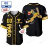 Personalized Donald Duck Blue Baseball Jersey