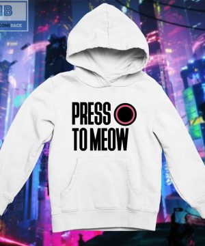 Press O To Meow Shirt