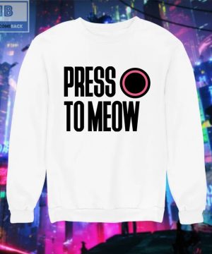 Press O To Meow Shirt