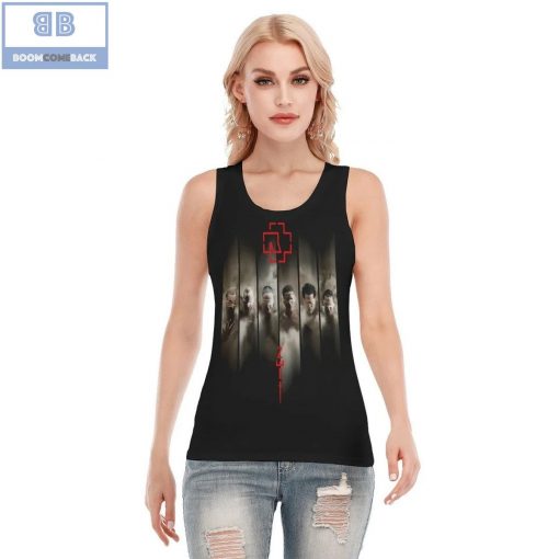 Rammstein Band Black Women’s Skinny Sport Tank Top