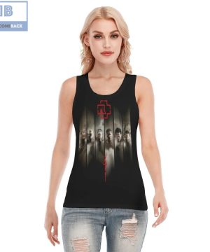 Rammstein Band Women's Skinny Sport Tank Top 2