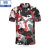 Premium Smoke Background Golf Athletic Collared Men’s Polo Shirt