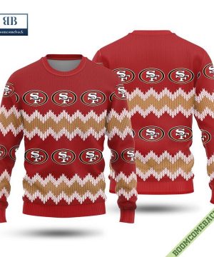 San Francisco 49ers Christmas Knitted Sweater