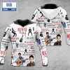 Elvis Presley Take My Hand 3D Hoodie