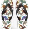 Horses And Roses Unisex Flip Flops